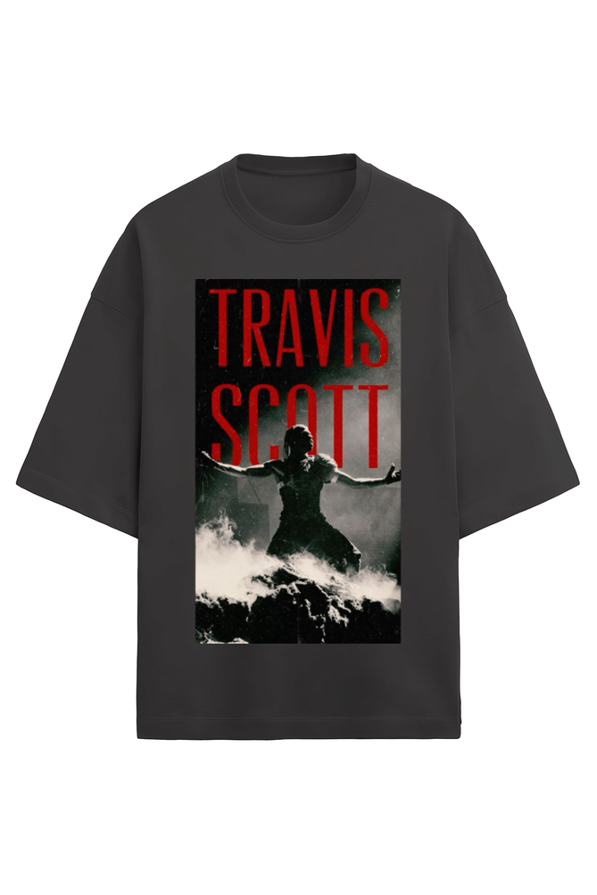 "utopia" oversized tee