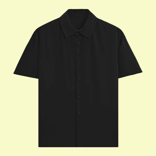 relaxed cotton shirt