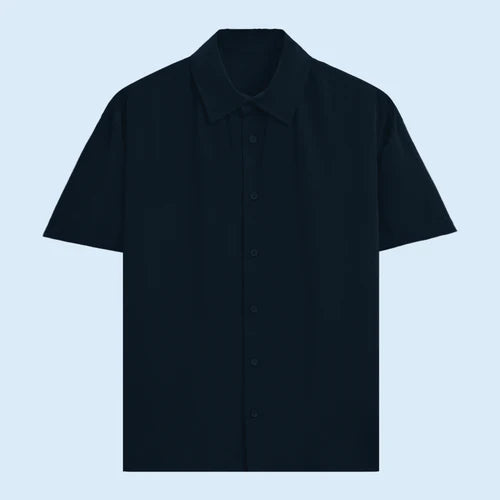 relaxed cotton shirt
