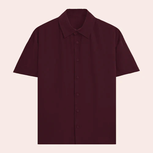 relaxed cotton shirt
