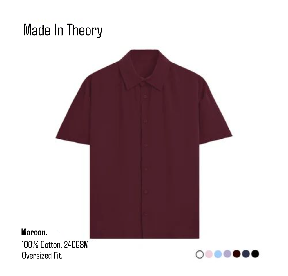 relaxed cotton shirt