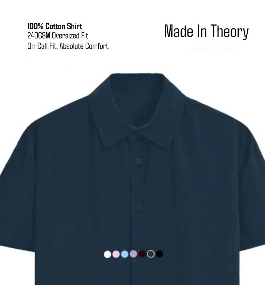 relaxed cotton shirt