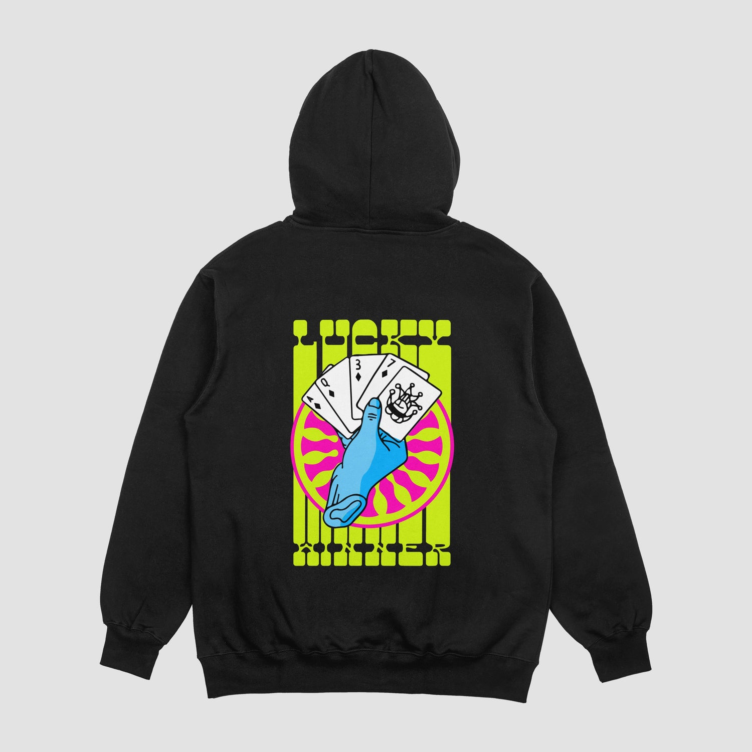 GRAPHIC OVER-SIZED HOODIE