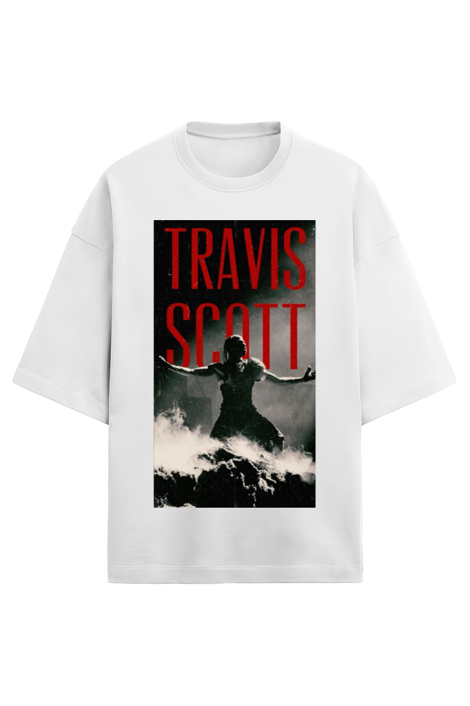 "utopia" oversized tee