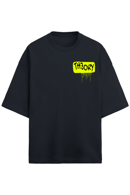 "TH3ORY: RESISTANCE" - OVERSIZED TEE [240 GSM]
